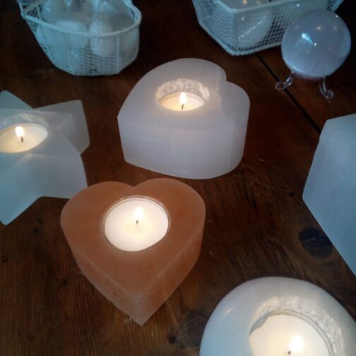 candel holder heart
