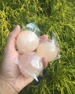 Orange Selenite Crystal Polished Sphere