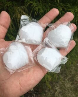 Selenite Heart Palm Size