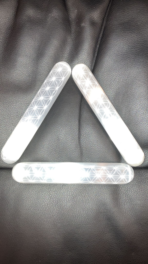 Enchanted Chakra Wand with Flower of Life Symbol Clear Selenite Wand for Spiritual Healing Crystal Massage Wand with Sacred Geometry Chakra Balancing Tool for Energy Healing Flower of Life Symbol Etched onto Selenite Wand