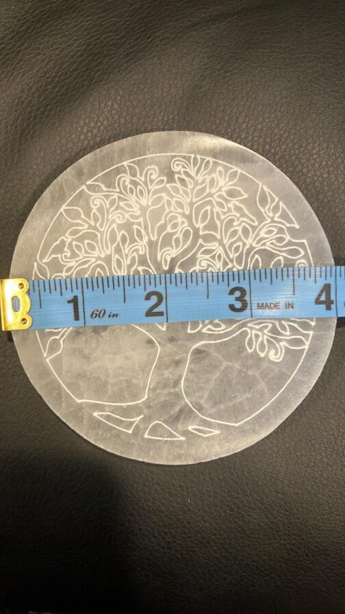 Selenite Charging Plate Circle